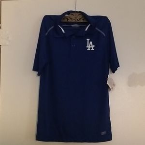 Los Angeles Dodgers Polo Tee Mens Small